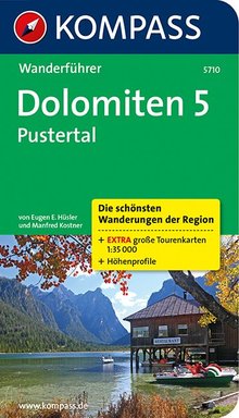 KOMPASS Wanderführer Dolomiten 5, Pustertal, MAIRDUMONT: KOMPASS-Wanderführer