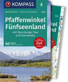 KOMPASS Wanderführer Pfaffenwinkel, Fünfseenland, Starnberger See, Ammersee, MAIRDUMONT: KOMPASS-Wanderführer