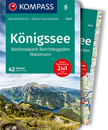 KOMPASS Wanderführer Königssee, Nationalpark Berchtesgaden, Watzmann, MAIRDUMONT: KOMPASS-Wanderführer