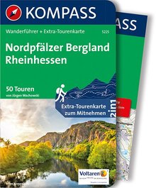 KOMPASS Wanderführer Nordpfälzer Bergland, Rheinhessen, MAIRDUMONT: KOMPASS-Wanderführer