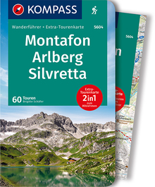 KOMPASS Wanderführer Montafon, Arlberg, Silvretta, MAIRDUMONT: KOMPASS-Wanderführer