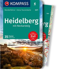KOMPASS Wanderführer 5271 Heidelberg mit Neckarsteig, KOMPASS-Wanderführer
