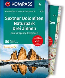KOMPASS Wanderführer WF 5733 Sextner Dolomiten, Naturpark Drei Zinnen, MAIRDUMONT: KOMPASS-Wanderführer