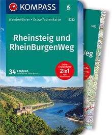 KOMPASS Wanderführer 5223 Rheinsteig RheinBurgenWeg, MAIRDUMONT: KOMPASS-Wanderführer