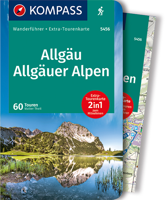MAIRDUMONT KOMPASS Wanderführer Allgäu, Allgäuer Alpen